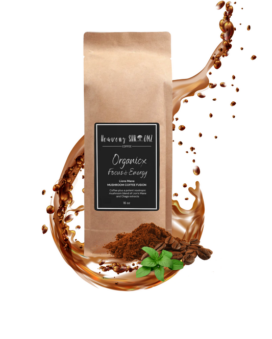 Mushroom Coffee Fusion - Lion’s Mane & Chaga 16oz