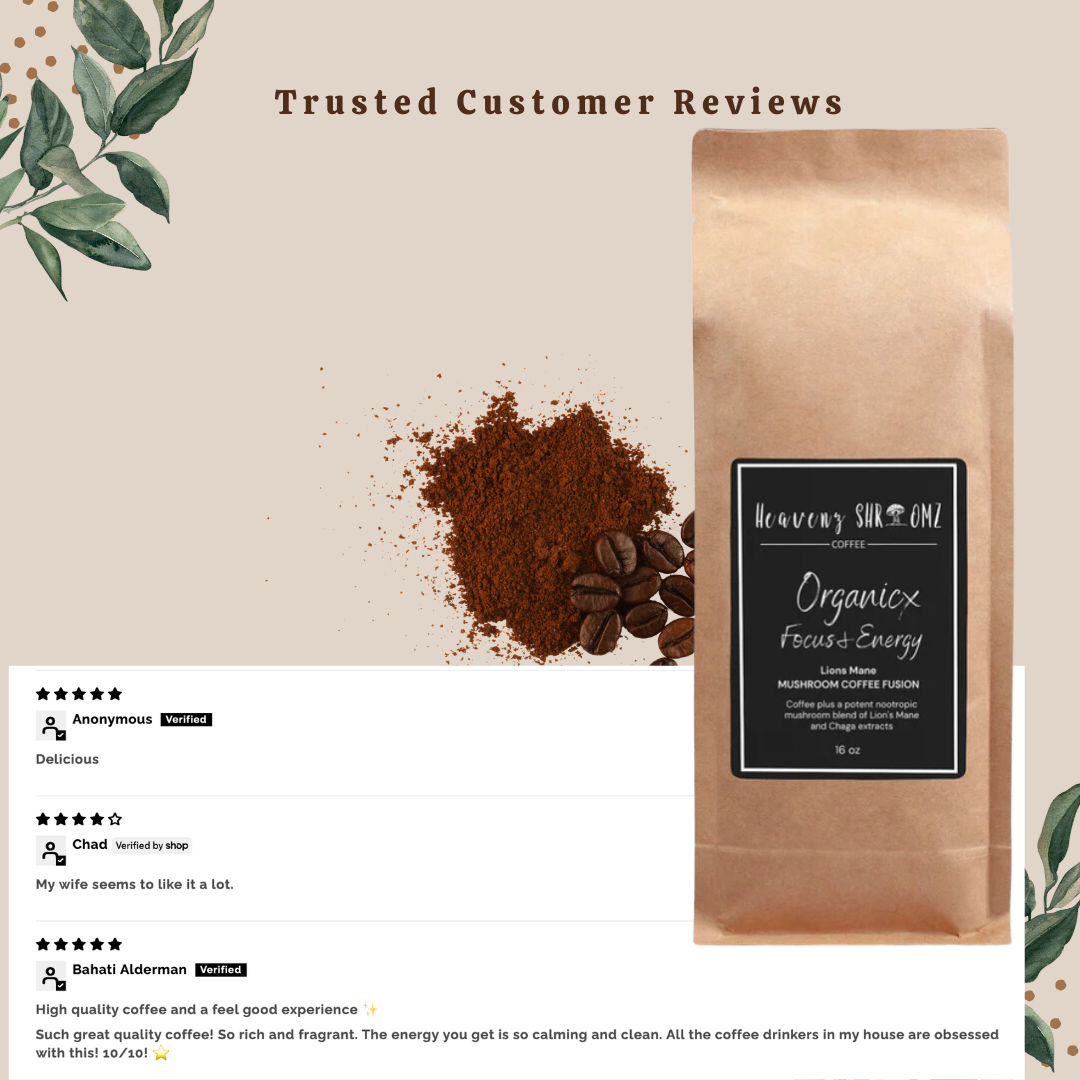 Heavenz Shroomz Coffee Bundle
