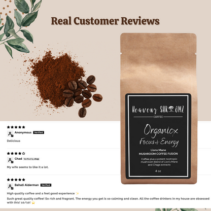 Mushroom Coffee Fusion -  4oz Sample Size