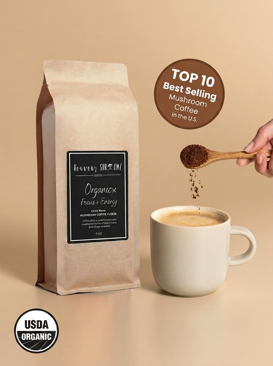 Mushroom Coffee Fusion -  4oz Sample Size
