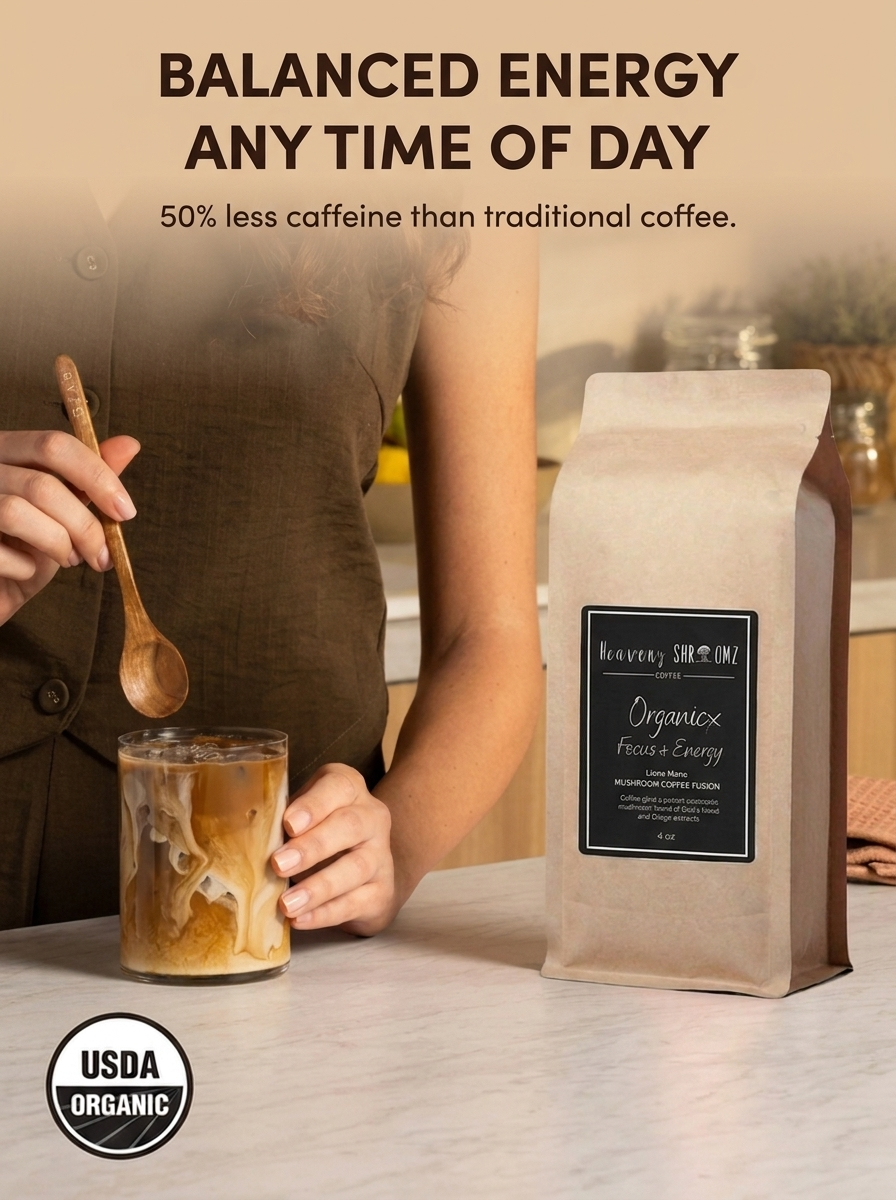 Mushroom Coffee Fusion -  4oz Sample Size