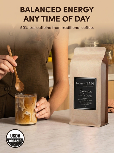Mushroom Coffee Fusion - Lion’s Mane & Chaga 16oz