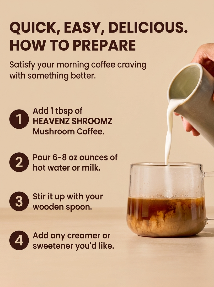 Mushroom Coffee Fusion -  4oz Sample Size