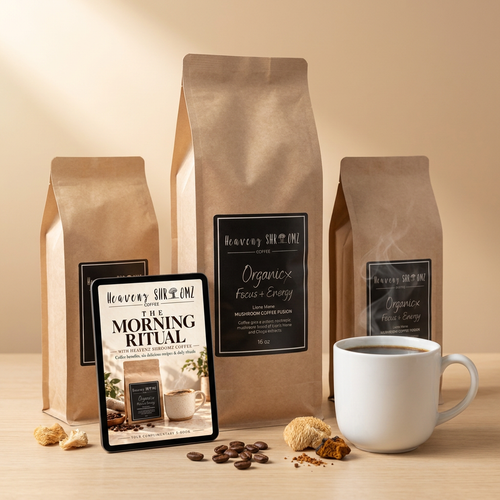 Heavenz Shroomz Coffee Bundle + FREE EBOOK